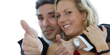 Methods of increasing power in men