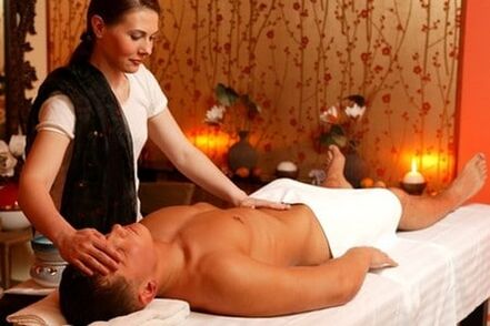 massage for a natural increase in power